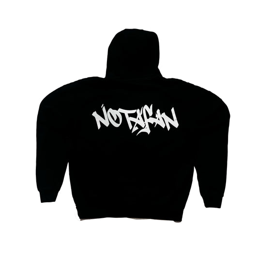 NOTAFAN HOODIE BLACK
